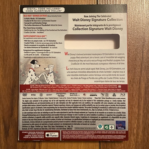 101 Dalmatians on blue ray / DVD - Picture 6 of 8